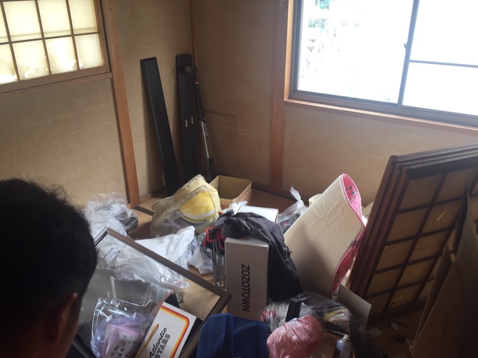 不用品回収の作業実例 不用品回収の作業実例