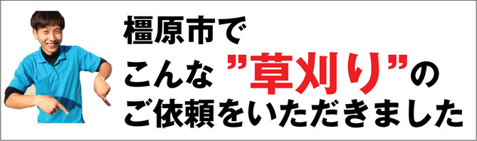 橿原市で草刈り業者 橿原市で草刈り業者