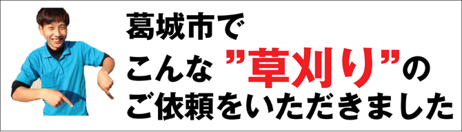 葛城市で草刈り業者 葛城市で草刈り業者