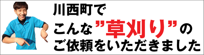 川西町で草刈り業者 川西町で草刈り業者